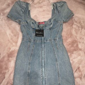 Denim Mini Dress